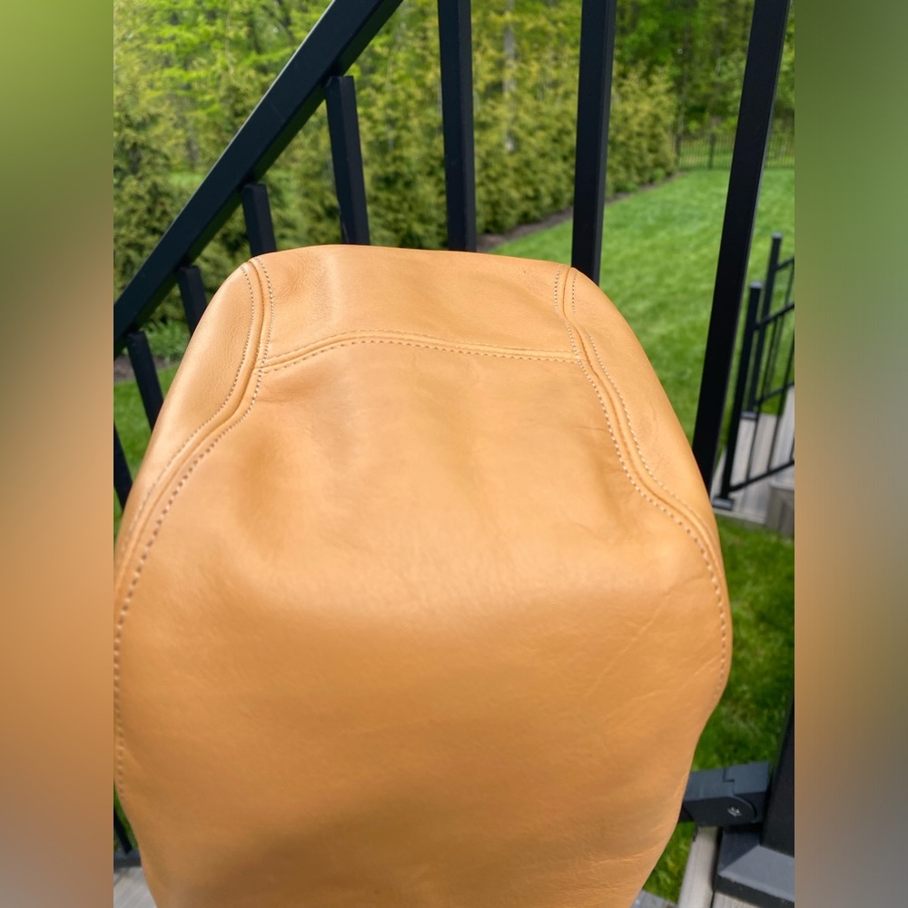 Vintage Coach Monterey Hobo #4027 Butterscotch Leather Shoulder Bag w/ Hangtag - Picture 11 of 16